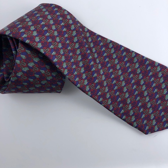 Christian Dior | Snake Print Necktie - Picture 2 of 6